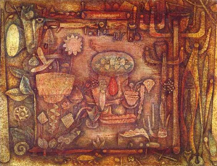Paul Klee Botanical Theater oil painting image